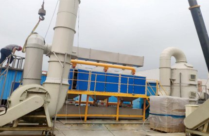 活性碳吸附脫附+催化燃燒（越南）